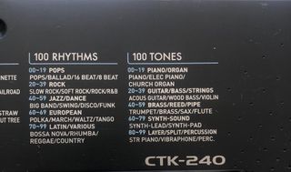 Piano Casio CTK-240