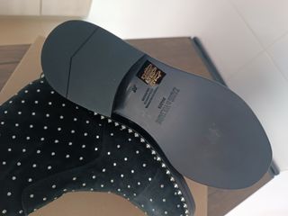 Botines Zadig & Voltaire Mujer Negros Tachuelas