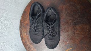 Zapatillas de tango negras. 