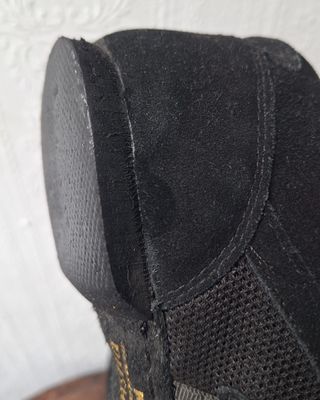 Zapatillas de tango negras. 