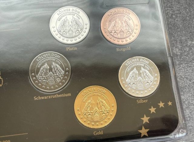 Set medallas Alemania Metales Preciosos 2011