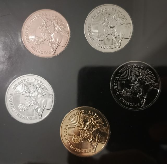 Set medallas Alemania Metales Preciosos 2011