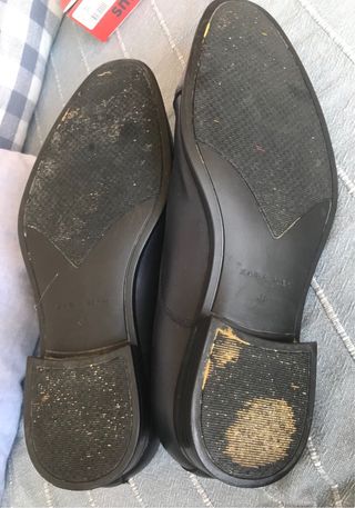 Zapatos de vestir ZARA azul