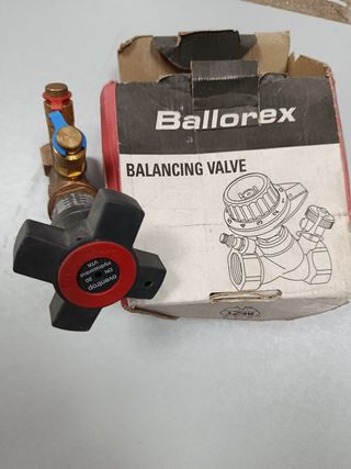 Válvula de Bronce con Ajuste