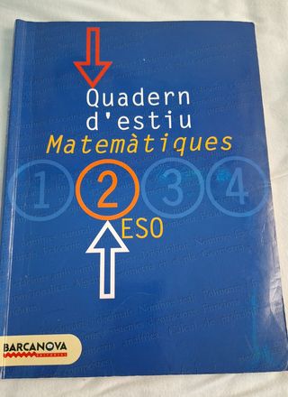 Libro de repaso de verano matemáticas 2 ESO