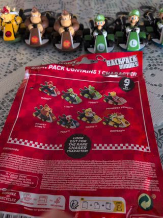 Mario Kart Backpack Buddies 