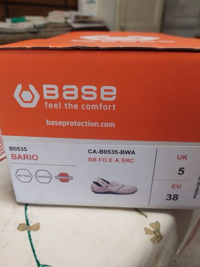 Scarpe antinfortunistiche Base 38 in pelle