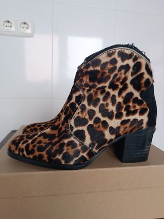 Botines Zadig & Voltaire Mujer Animal Print