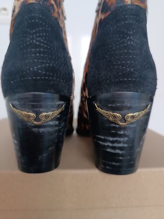 Botines Zadig & Voltaire Mujer Animal Print