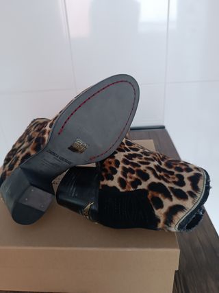 Botines Zadig & Voltaire Mujer Animal Print