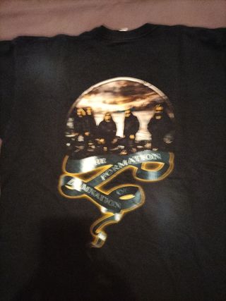 Camiseta Testament Oficial Negra