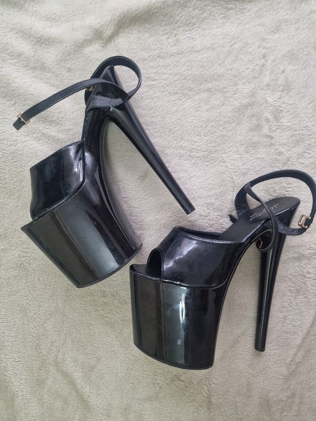 Tacones Poledance Negros