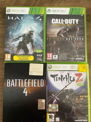 lotto di 20 videogiochi per xbox360