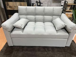 Sofá Cama 2 Plazas Gris