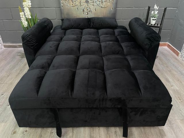 Sofá Cama 2 Plazas Gris