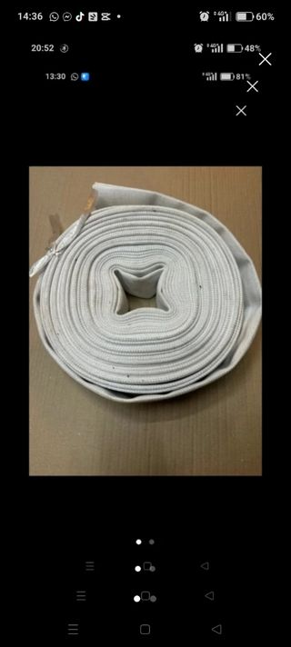 Manichetta Antincendio Arrotolata