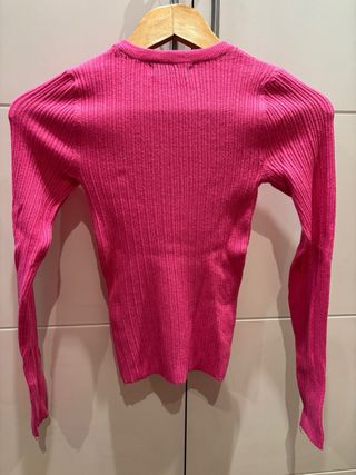 Jersey Bershka rosa talla XS