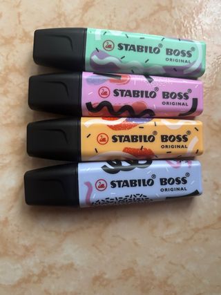 Subrayadores Stabilo Boss