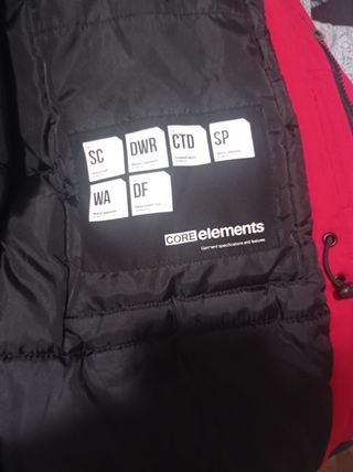 Chaqueta Jack & Jones Roja con pelo