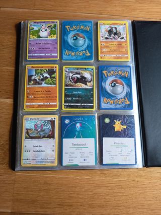 Álbum de cartas Pokémon