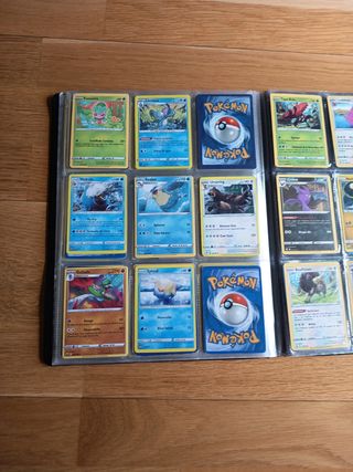 Álbum de cartas Pokémon