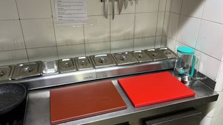 12 contenedores para toppings con soporte