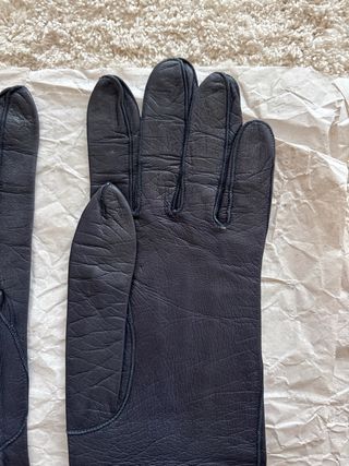 Guantes de piel largos vintage