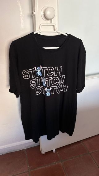 Camiseta Lilo & Stitch Disney Rosa
