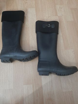 Botas mujer tipo Hunter Talla 38
