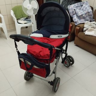 Carro Bebecar 3 piezas: cuco, sillita y maxicosi