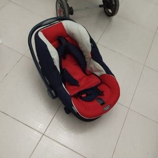 Carro Bebecar 3 piezas: cuco, sillita y maxicosi
