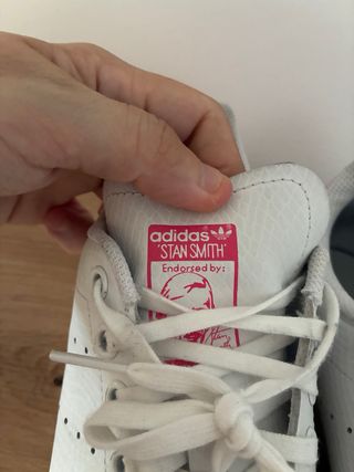 Adidas Stan Smith Talla 38 Rosa/Blanco