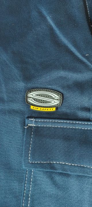 Pantalone da lavoro blu