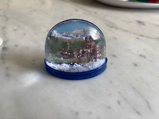 Palla di neve vintage 