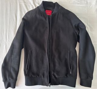 Chaqueta Bomber Zara Negra Hombre