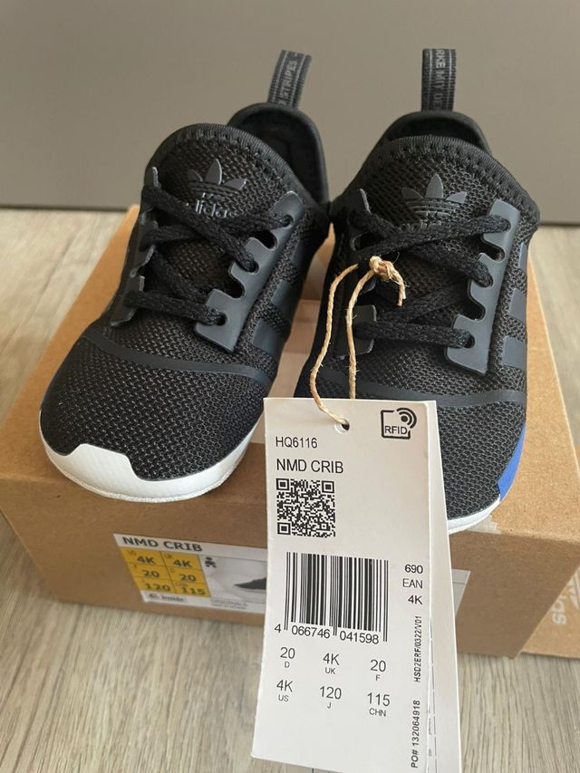 Scarpe Adidas neonato nere