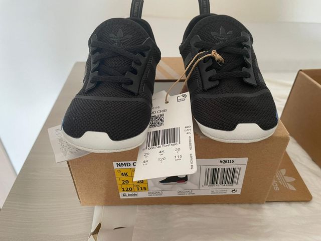 Scarpe Adidas neonato nere