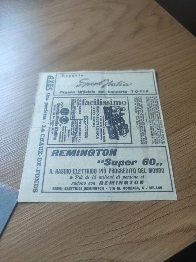 Schedina Totip 36 - 26-ROM 25656