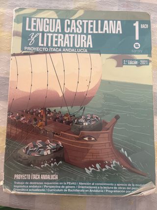 Libro de lengua 1º BACHILLERATO ÍTACA ANDALUCÍA