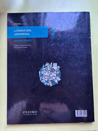 Inicia Literatura Universal 1.º Bachillerato. L...