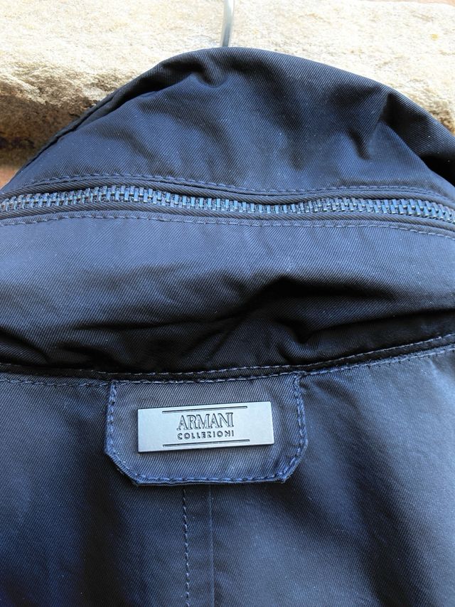 Trenca Hombre Armani Collezioni Talla 52