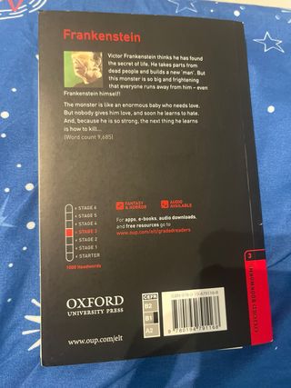 Oxford Bookworms Library: Level 3:: Frankenstei...