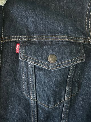 Chaqueta Levi's Sherpa Azul