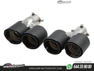DIFUSOR TRASERO PARA BMW SERIE 3 G20 G21 + COLAS DOBLES CARBONO