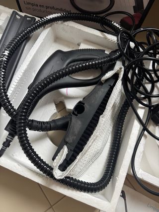 Limpiador a vapor con plancha