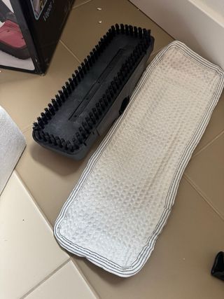 Limpiador a vapor con plancha