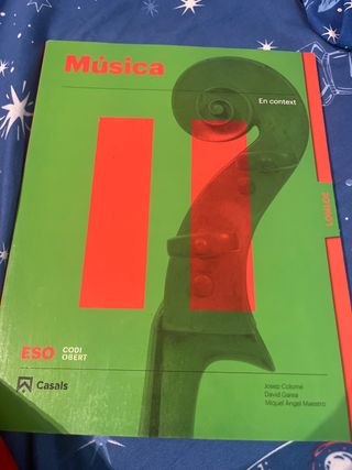 Libro Música ESO LOMLOE Casals