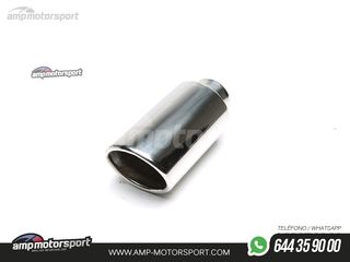 COLA DE ESCAPE OVALADA BORDE GRUESO 96x84MM