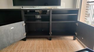 Conjunto comedor Besta Ikea negro