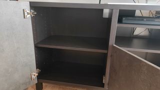 Conjunto comedor Besta Ikea negro